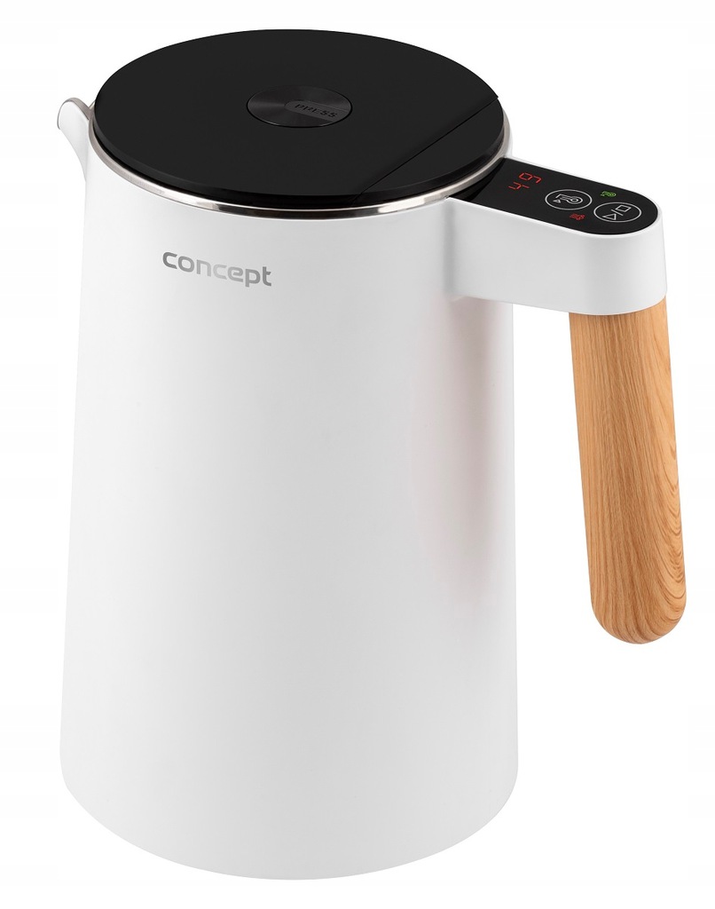 Rýchlovarná kanvica Concept RK3300 2200 W 1,5 l biela